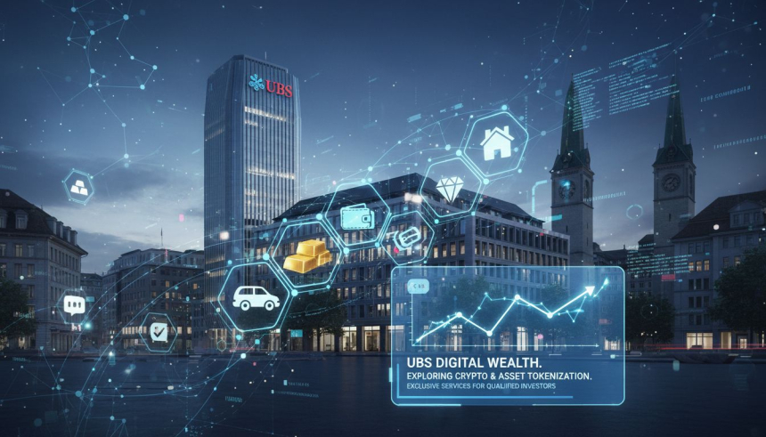  7조 달러 자산 움직인다… UBS, '고액 자산가 전용' 암호화폐 서비스 검토