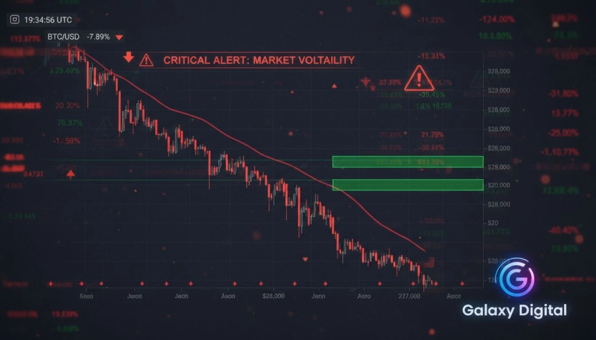 6만 3,000달러 하락 경고…비트코인, 고점 대비 -50% '재현' 가능성