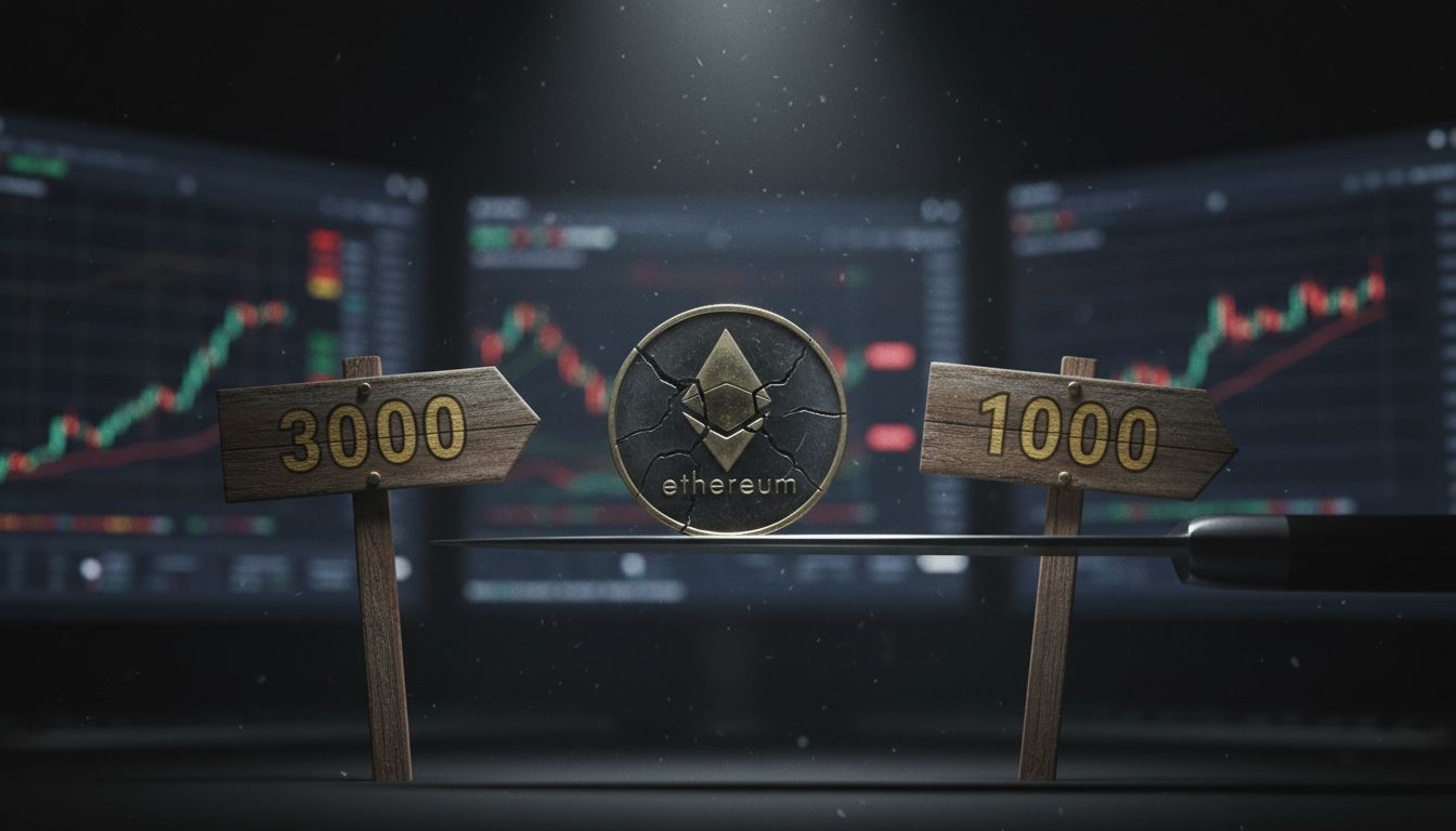 3000달러(약 4억 3,371만 원) vs 1000달러(약 1억 4,457만 원)… AI 4개 ‘1분기 이더리움’ 시나리오 갈렸다