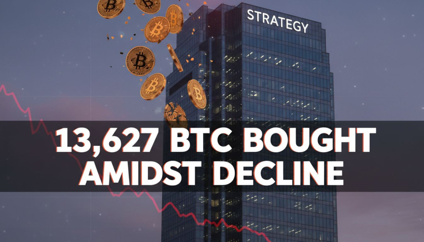  13억 달러 베팅… 스트레티지, 급락장 속 '13,627 BTC' 추가 매수