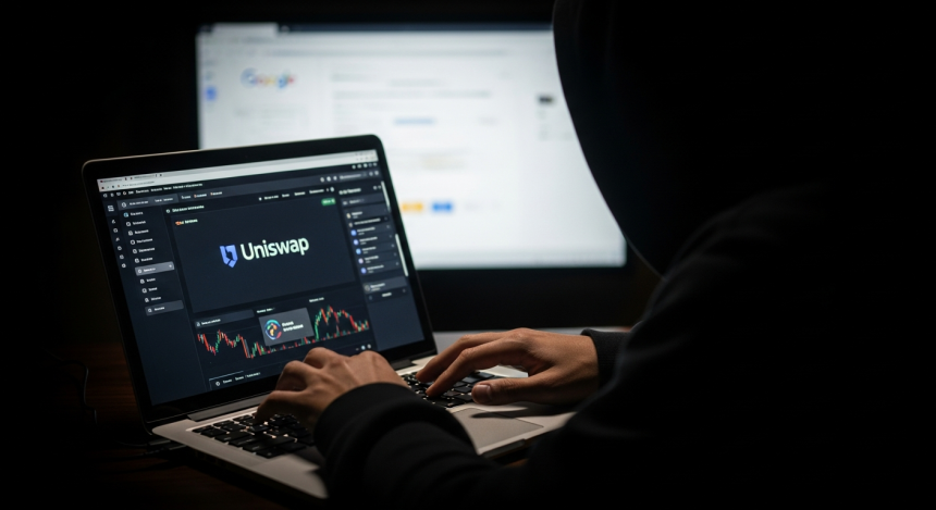 3억7,030만 달러 털린 1월… '가짜 유니스왑' 검색 피싱, 수년째 계속된다