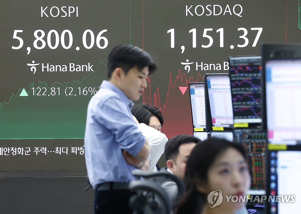  코스피 상승에도 '공포지수' 경고음... 투자자 불안 여전 / 연합뉴스 