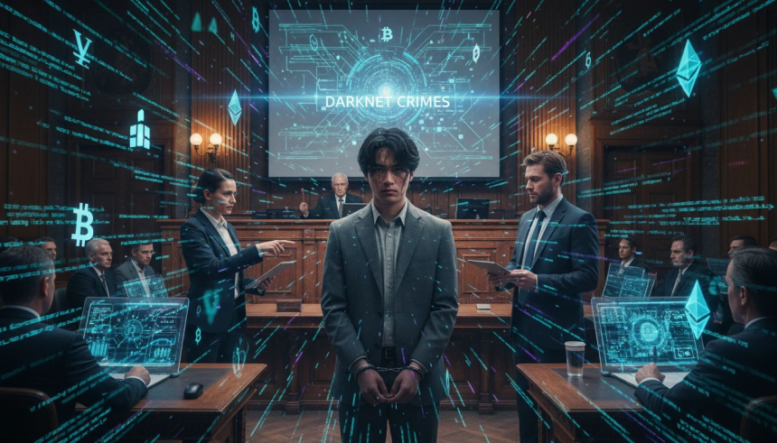  1억 500만 달러 거래·87억 수수료… 다크넷 '마약왕', 징역 30년