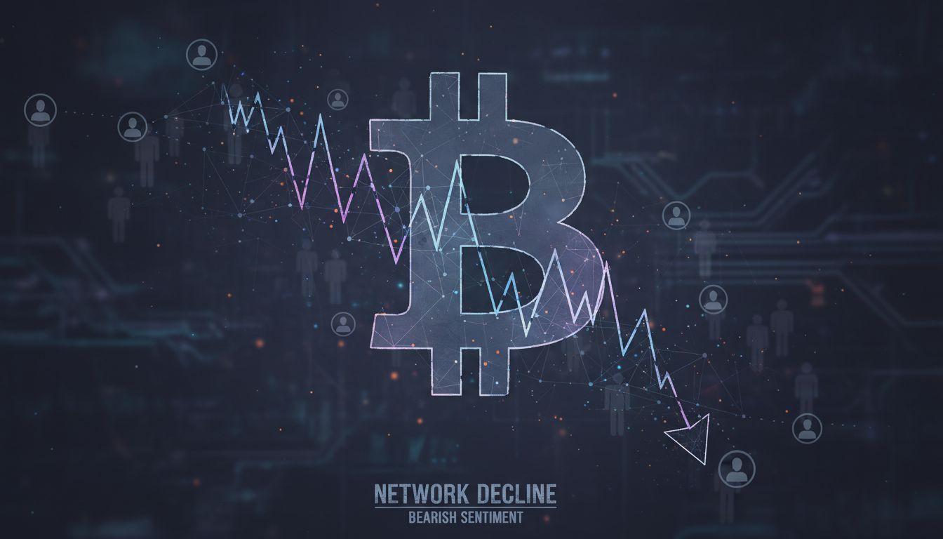 활성 주소 36% 급감… 비트코인, '건강하지 않은 상승세' 신호탄