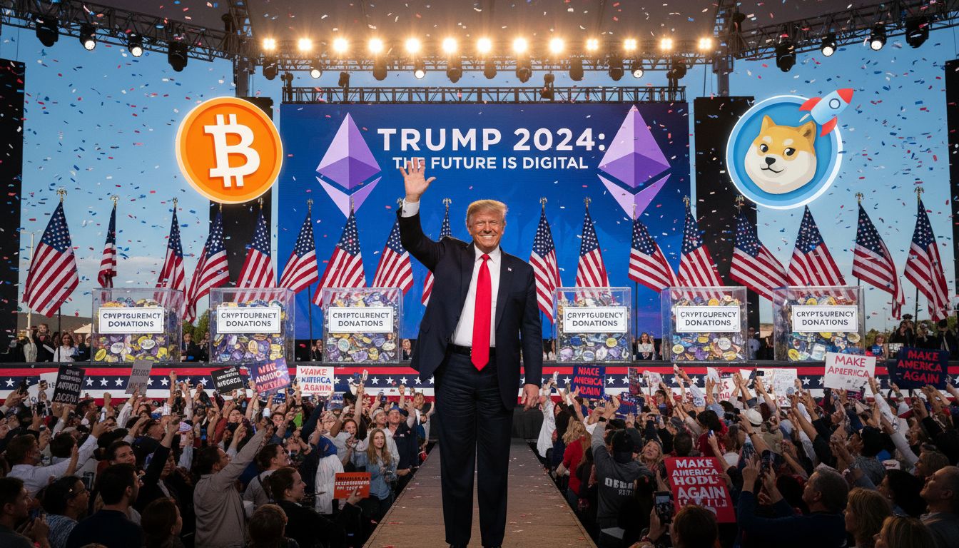 700만 달러 유입… 트럼프 대통령, '크립토 지지'에 100억 원 모금