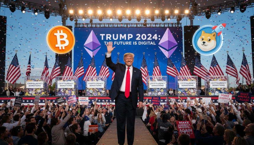  700만 달러 유입… 트럼프 대통령, '크립토 지지'에 100억 원 모금