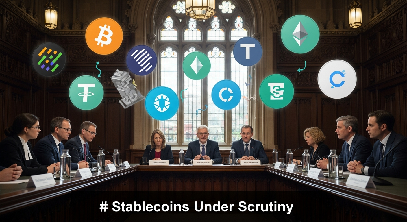 “화폐 아닌 관문”… 영국 상원, 스테이블코인 '본질 회의론' 확산