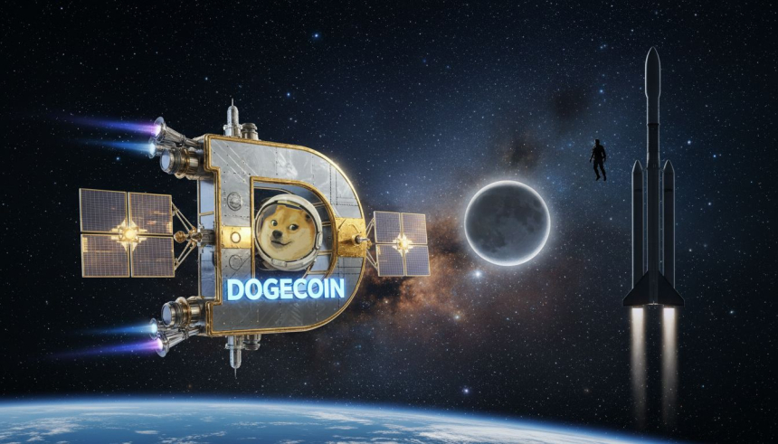  1조 2,500억 달러 몸값에 'DOGE-1' 가속… 도지코인, 내년 진짜 달 간다