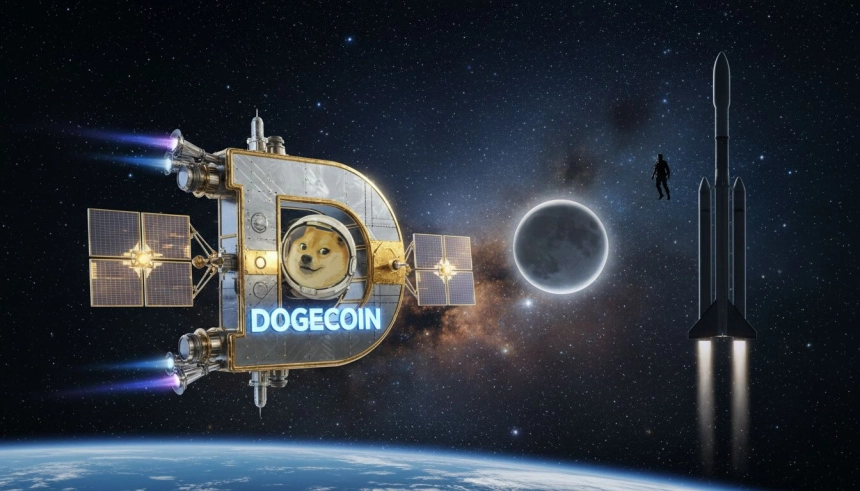 1조 2,500억 달러 몸값에 'DOGE-1' 가속… 도지코인, 내년 진짜 달 간다