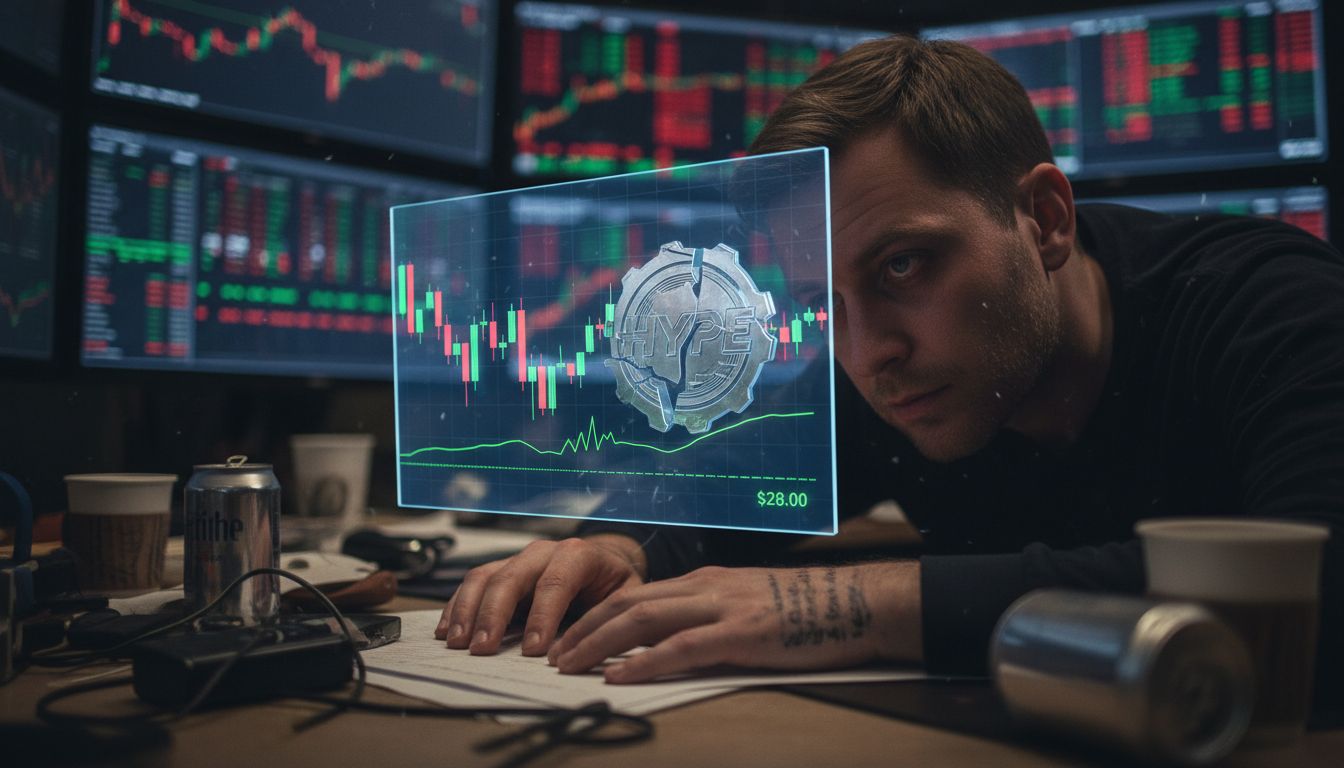 50% 급감한 주간 수익… 하이퍼리퀴드(HYPE), 28달러 지지 사수하면 35달러 회복하나
