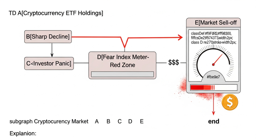  2주 만에 34억 달러 유출…비트코인 ETF, '극단적 공포'에 휘청