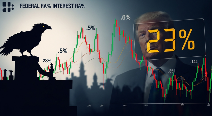  금리 인하 기대치 23% 급등…트럼프發 '매파 쇼크' 확산되나