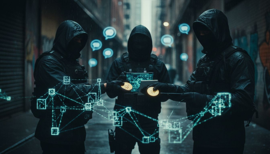  85% 급증… 2025년 인신매매 연관 암호화폐 결제, 수억 달러 규모로 커졌다