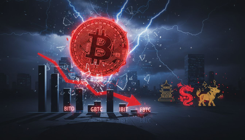  3조 원 ETF 자금 이탈…비트코인 6만4천 달러 붕괴 '최저가 경신'