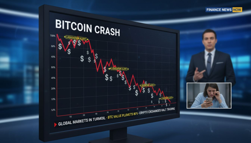  25억 달러 강제청산…비트코인, '레버리지 붕괴'에 76,000달러까지 급락