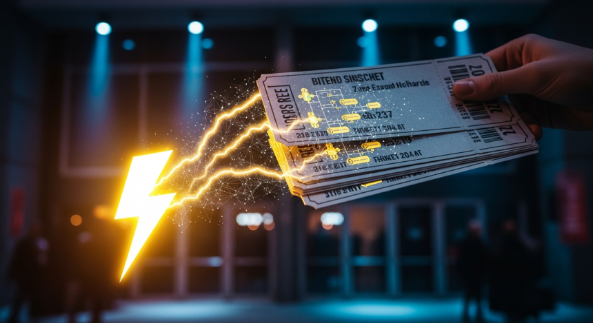  11억 달러 거래량… 라이트닝 내장한 비트코인 티켓팅 ‘Satlantis’, 수수료 판 흔드나