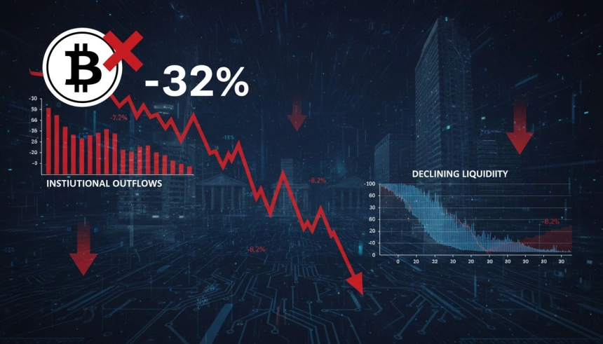 5만 6,000BTC 순매도… 비트코인, '구조적 약세장' 진입하나