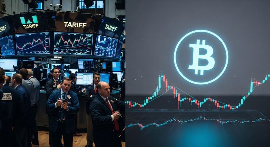 10% 글로벌관세 발표 뒤 BTC 3% 상승… 현직 대통령 관세 역풍, 암호화폐 시장은 ‘무덤덤’