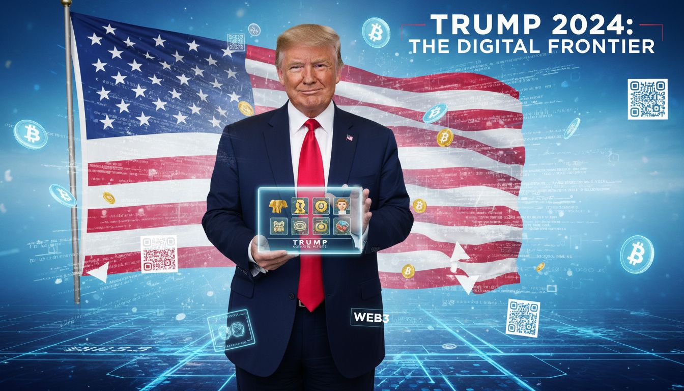 500만 달러 NFT 수익… 트럼프 대통령, '암호화폐 지지자' 재확인