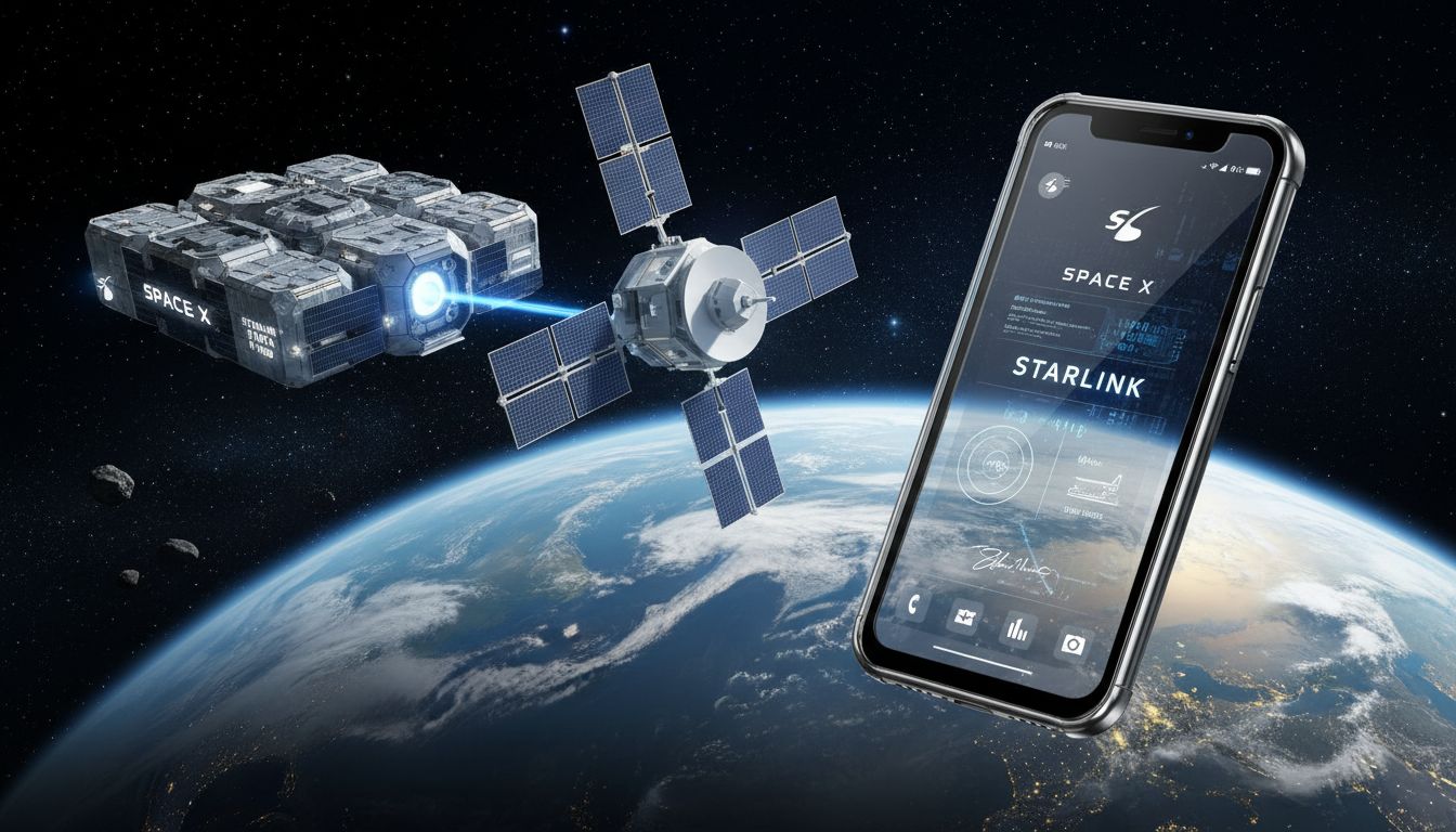 23조 원 IPO 시동… 스페이스X, '스타링크폰·우주 데이터센터' 띄운다