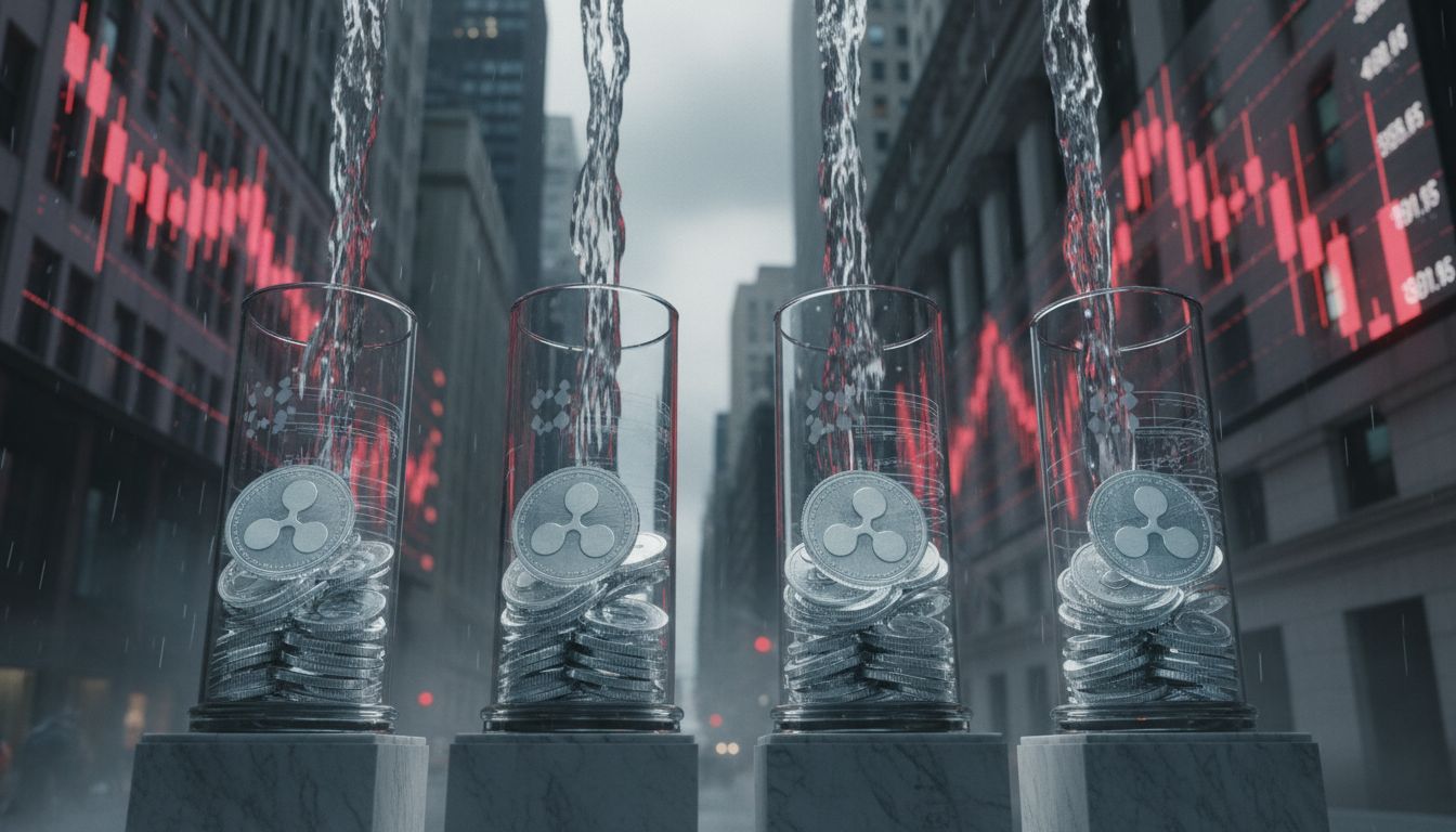 4,870만 XRP ‘9일 순유입’… 약세장에도 리플 현물 ETF로 월가 자금 몰린다