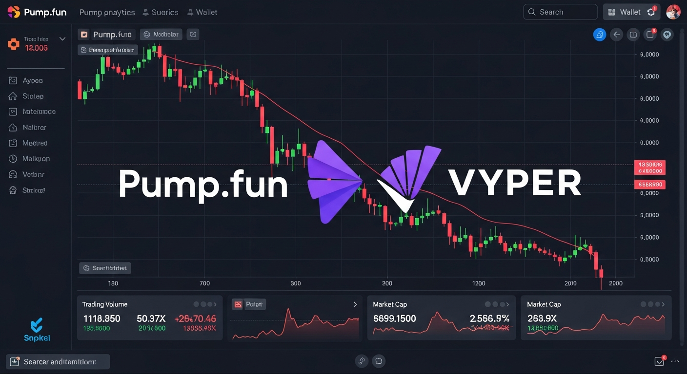 −77% 수익 급감… 펌프펀, 밈코인 침체 속 '바이퍼 인수'로 통합 반격