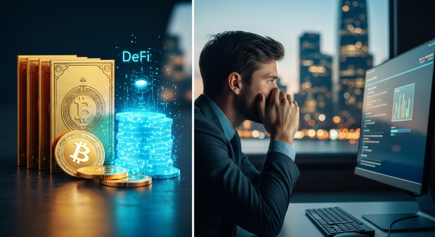  24% 급락·600억달러 대출 경고… 비트코인 조정장, 국채 토큰화·디파이·기관 리스크가 드러났다