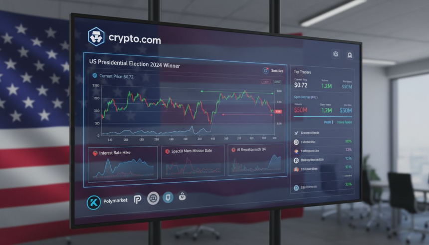  370억 달러 돌파한 예측시장… 크립토닷컴 'OG' 출격, 칼시·폴리마켓과 정면충돌