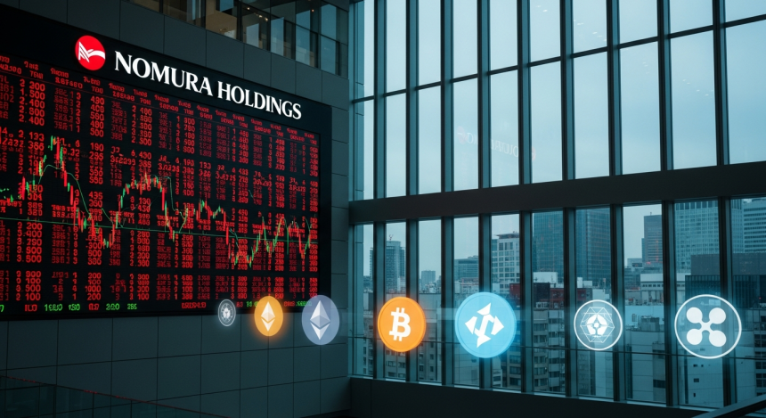  1,564억 원 손실… 노무라, 암호화폐 투자 노출 '일시 축소'