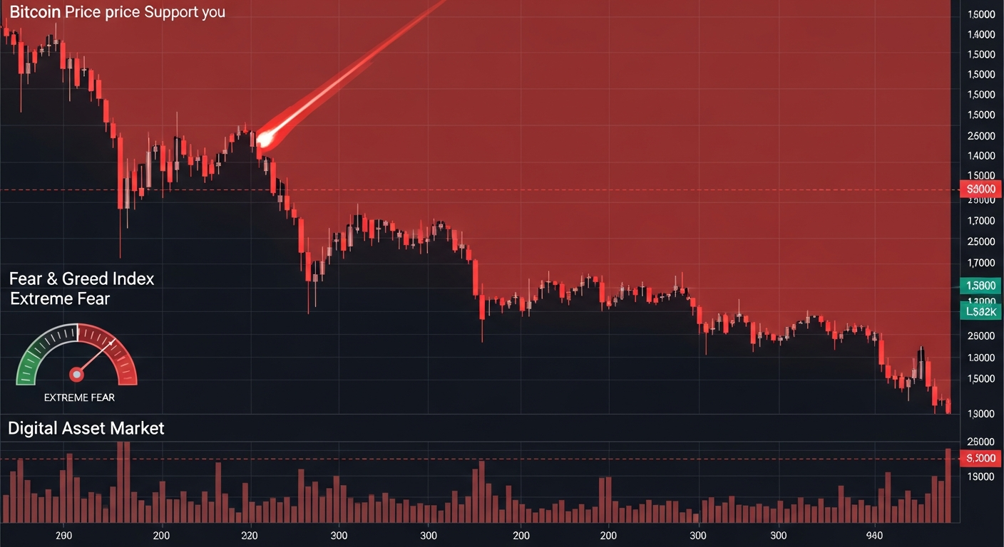 22% 급락·1만 달러 음봉… 비트코인, 역사상 '가장 빠른 하락' 진입