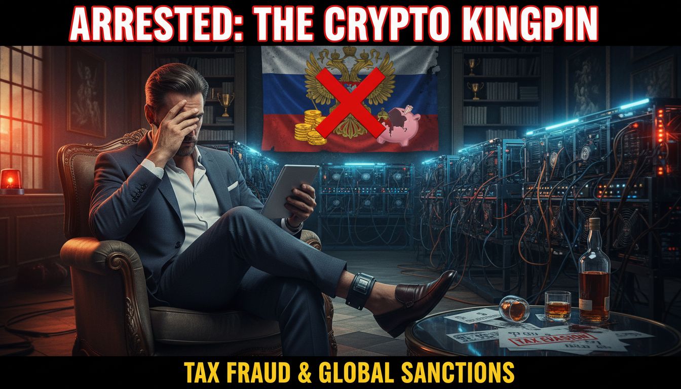 2억 3,000만 달러 자산 보유… 러시아 최대 채굴업체 CEO, 탈세로 가택연금