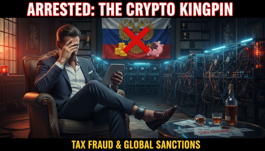  2억 3,000만 달러 자산 보유… 러시아 최대 채굴업체 CEO, 탈세로 가택연금