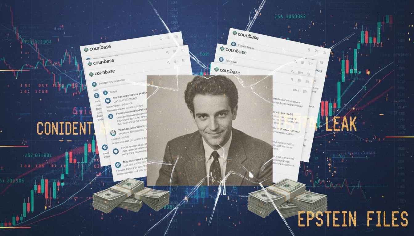 30억 원 투자→158억 원 회수…엡스타인, 코인베이스 초기 투자 정황