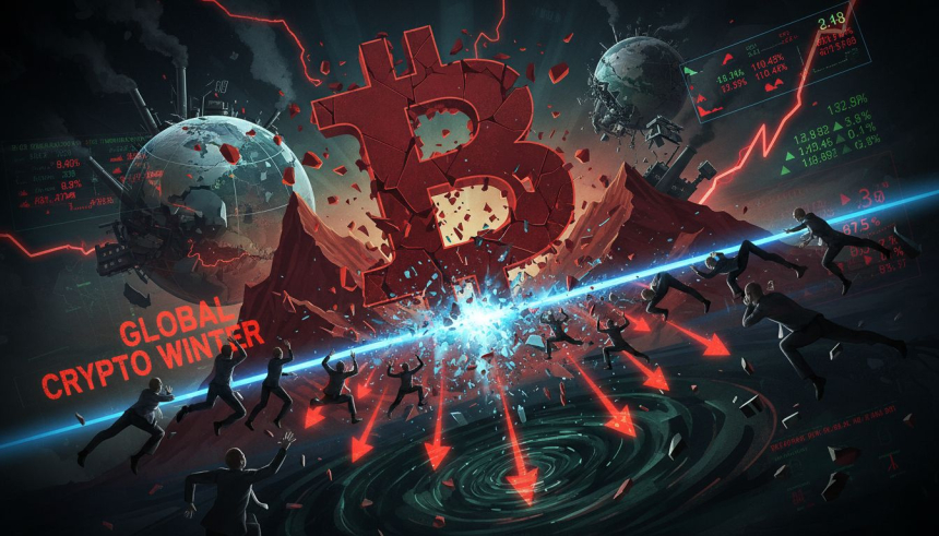  13억 달러 청산·14개월 최저… 비트코인, '2만5000달러' 붕괴 시나리오까지