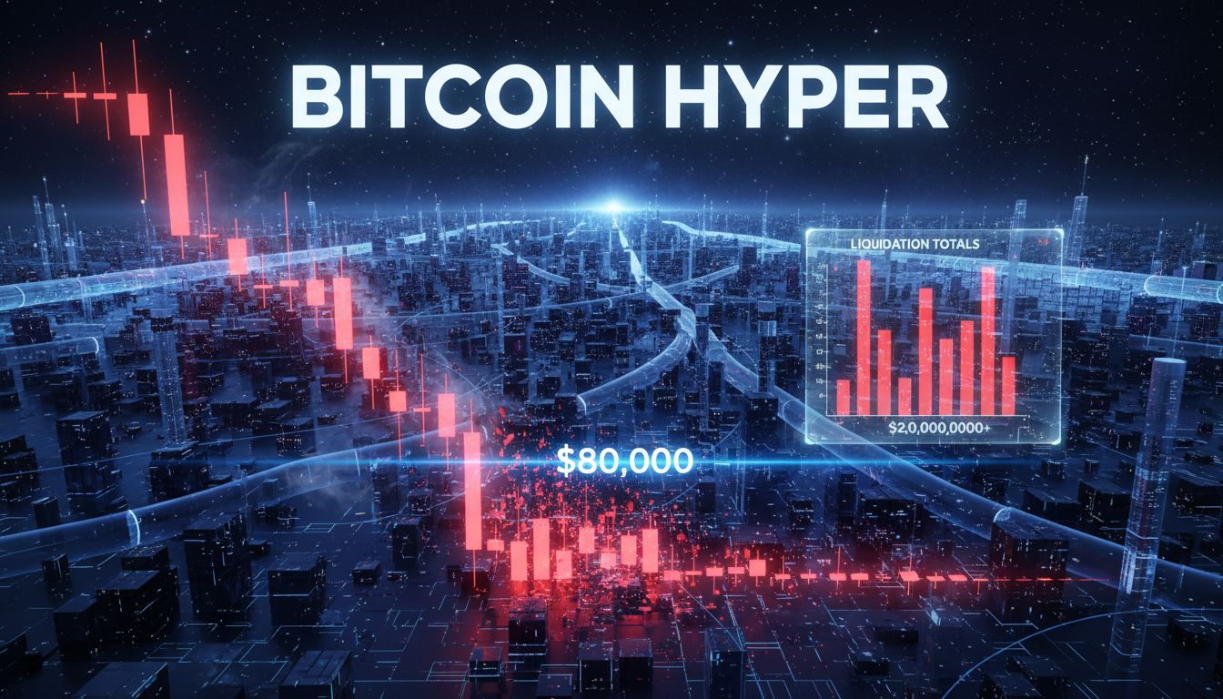 2조 9,000억 원 청산…비트코인 '8만 달러 붕괴'가 부른 구조조정