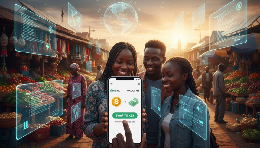  1초 만에 비트코인→현지화폐… 아프리카서 시작된 '기술 없는 암호화폐'
