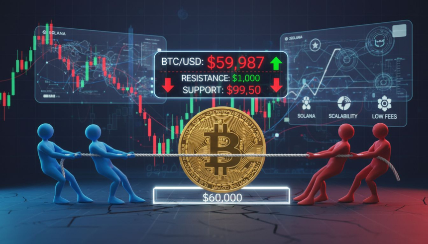  6만 달러 지지 사수?… 비트코인, '반등 vs 하락' 기로에