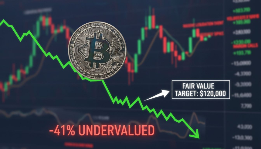  41% 저평가… 비트코인 '공정가치' 12만 달러 분석 나왔다
