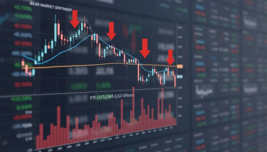 28억 달러 이탈… 비트코인, '6만 8,400달러' 지지선 시험대