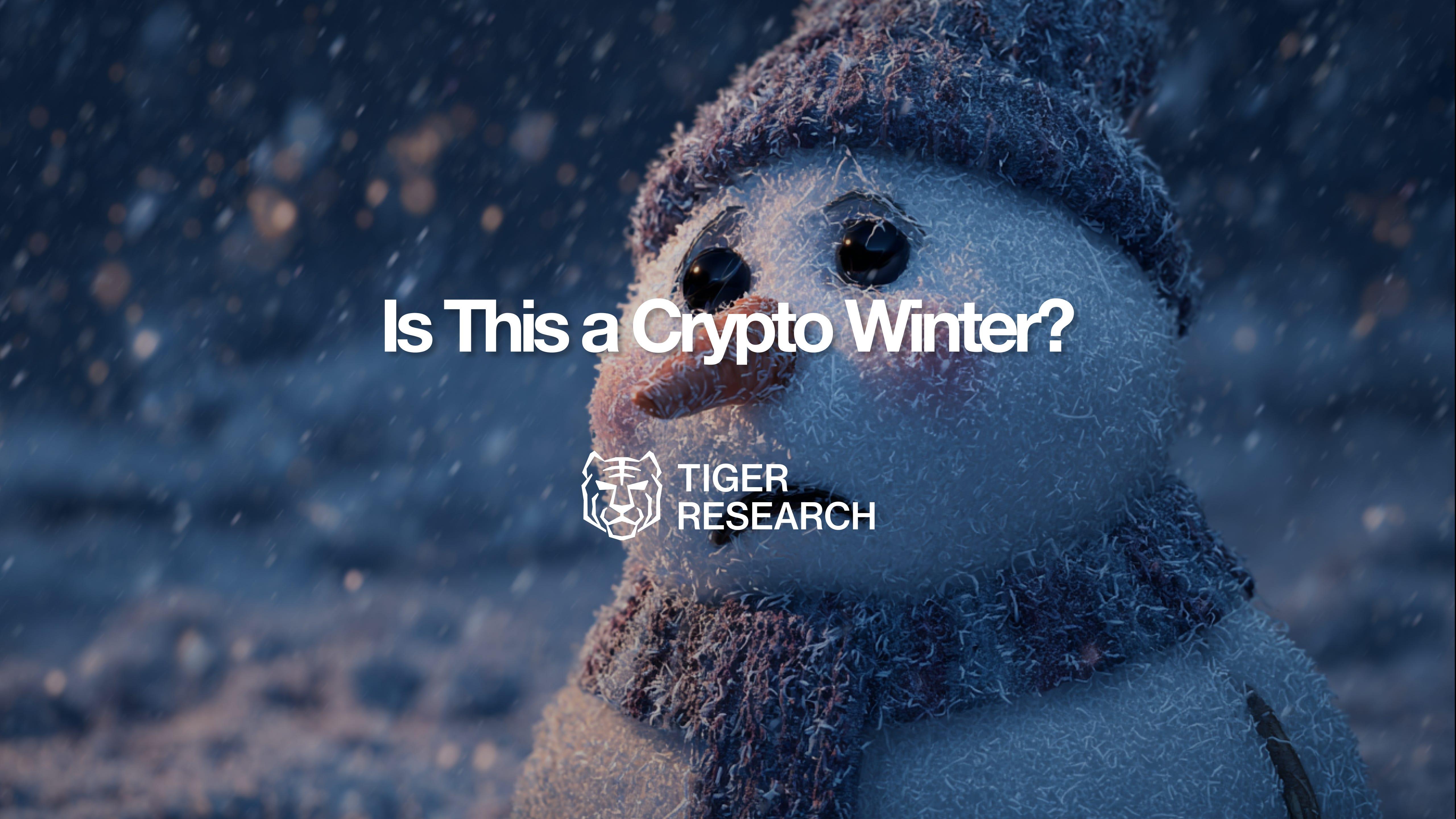 “이번엔 다르다”…타이거리서치, 크립토 윈터 아닌 '외부 충격장' 진단