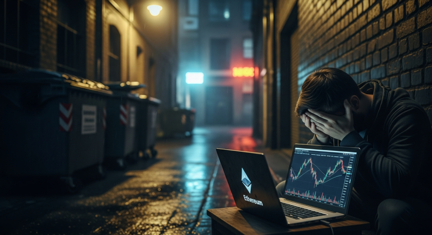  30% 급락 이후… 이더리움, 'MVRV -0.42' 투매 신호 포착