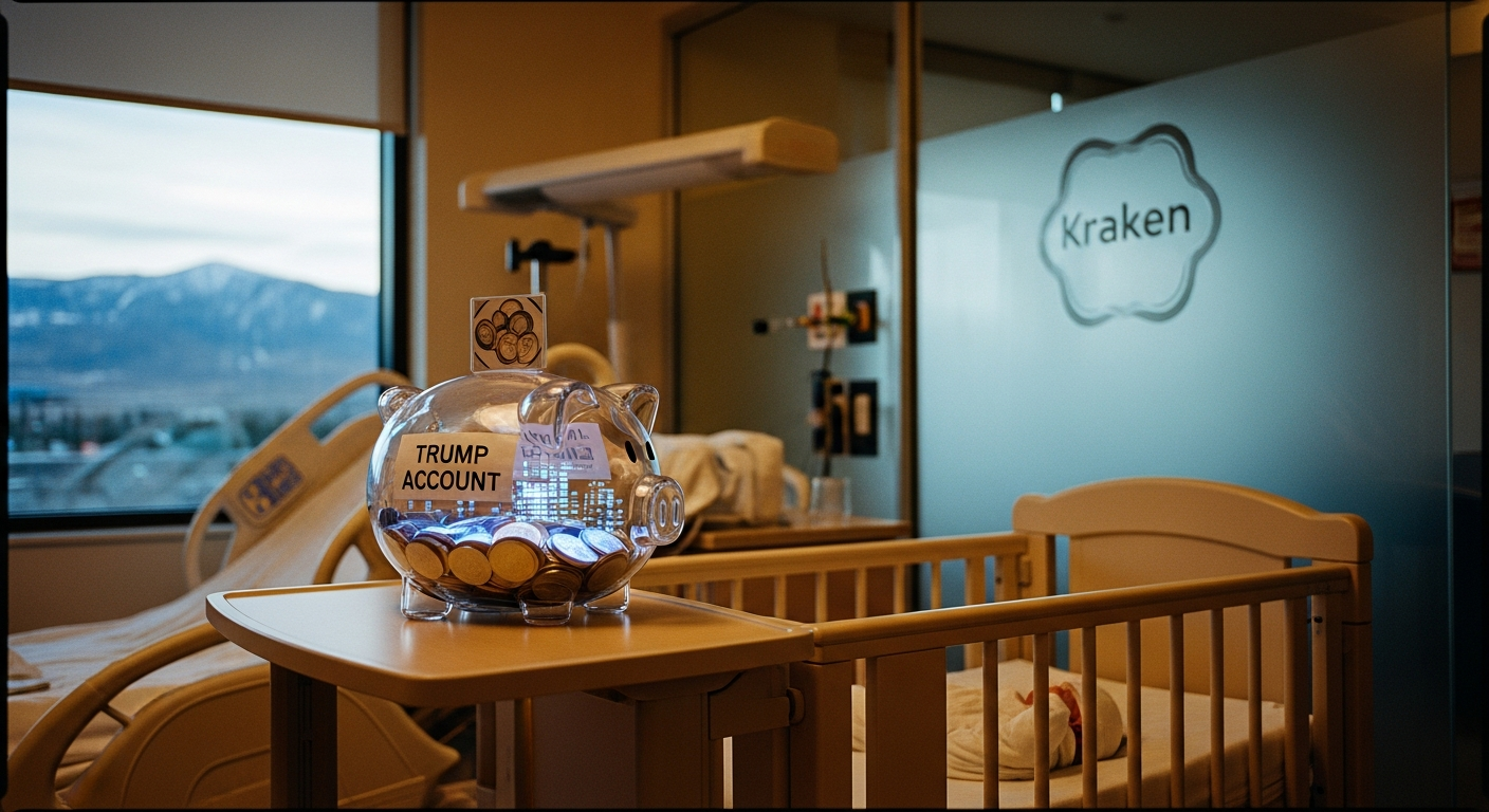 1000달러 시드머니… 크라켄, 와이오밍 신생아 ‘트럼프 어카운트’ 전면 후원 나선다