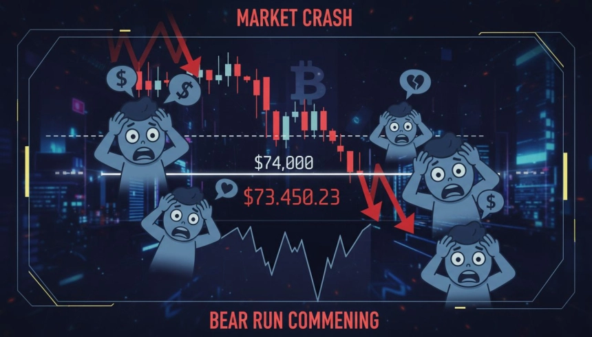 10개월 최저치… 비트코인, 7만 4,000달러 붕괴 '본질 회의' 온다