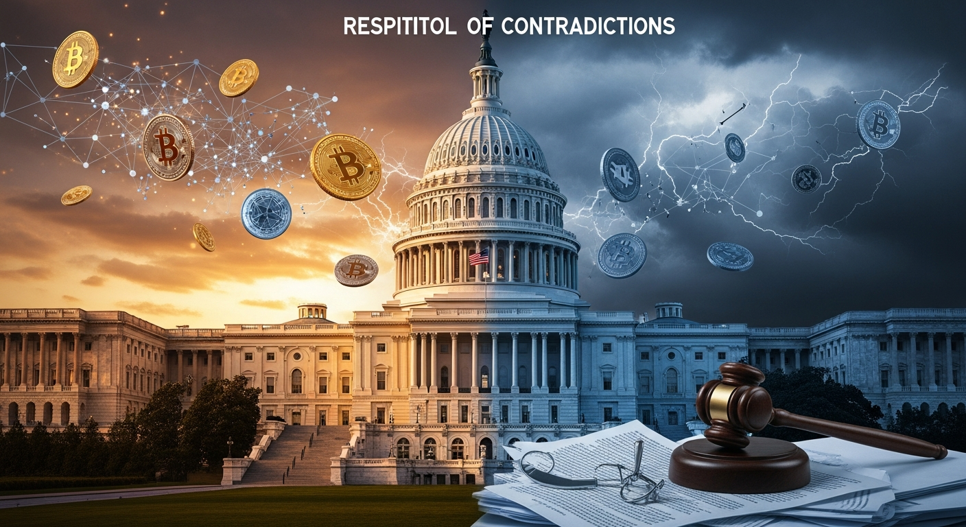 47% 권력 분점 vs 37% 민주당 석권… 2026년 의회 지형, 트럼프 친크립토 '클래리티 법안' 운명 가른다