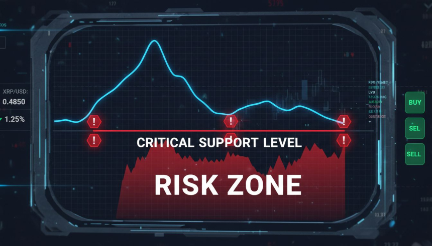  1.60달러 붕괴 직전… XRP, '수요 공백' 직면하나
