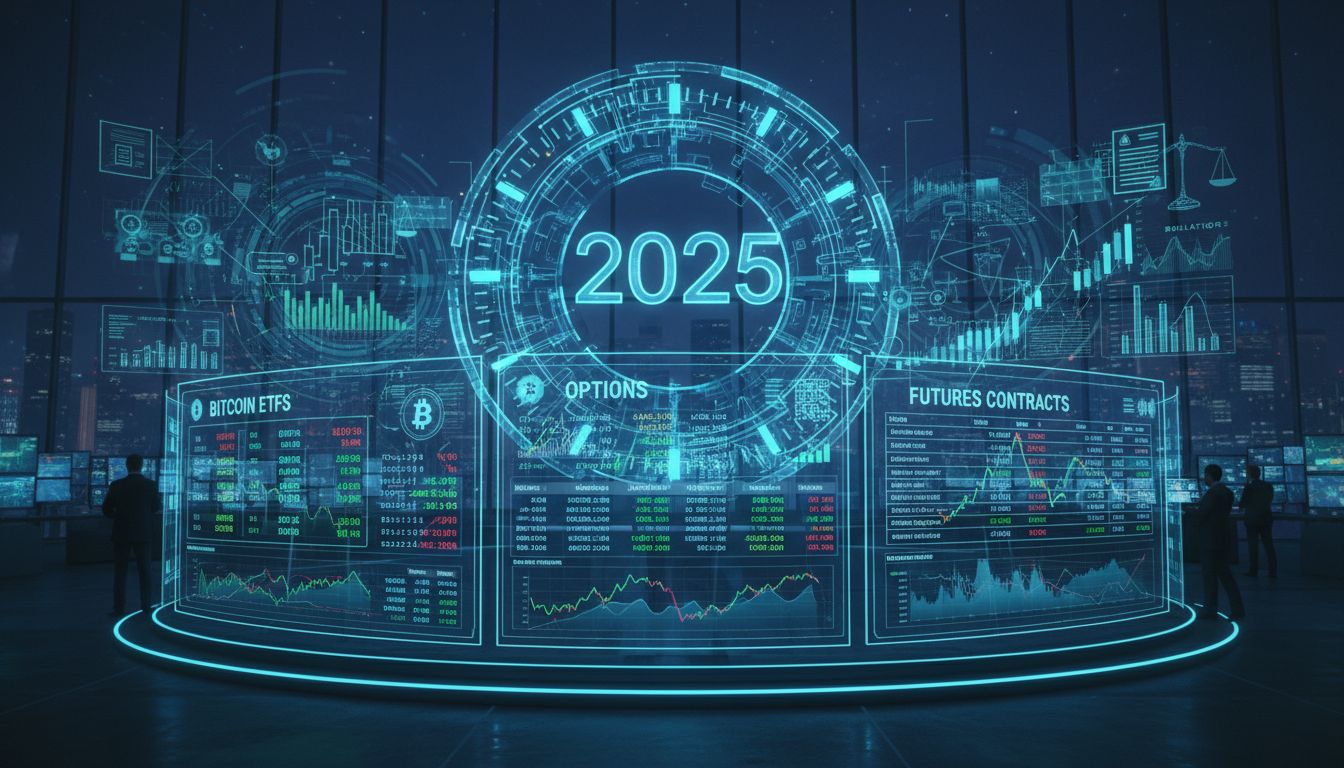 2025년 '파생상품 중심' 대전환… 비트코인 시장 구조 완전히 바뀐다