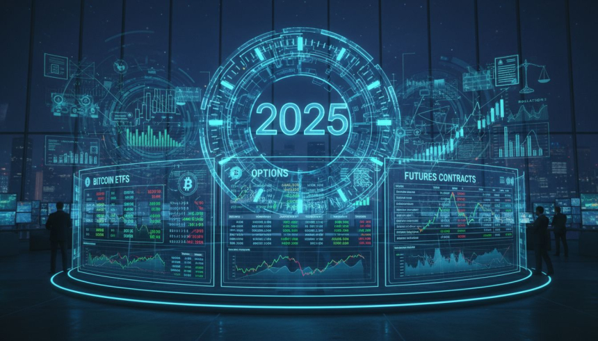  2025년 '파생상품 중심' 대전환… 비트코인 시장 구조 완전히 바뀐다