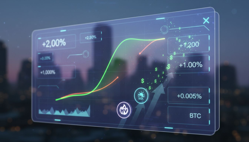  2,070억 달러 돌파… 하이퍼리퀴드, 거래량·수익 역대급 반등