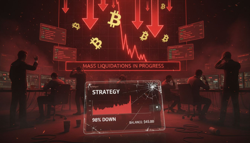  36조 원 청산 직격탄…비트코인, 스트레티지 손익분기점 '눈앞'