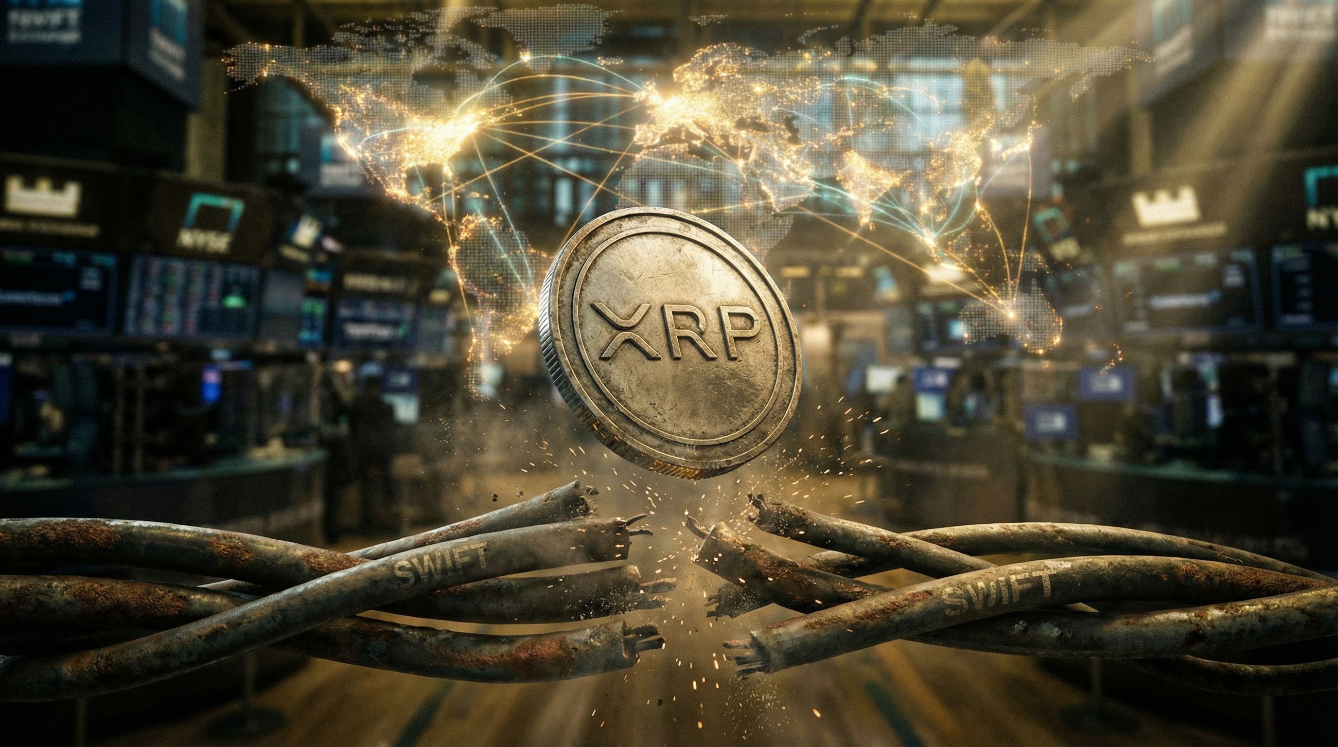 150조 달러 시장 도전… XRP, 'SWIFT 대체' 유력 후보로 부상